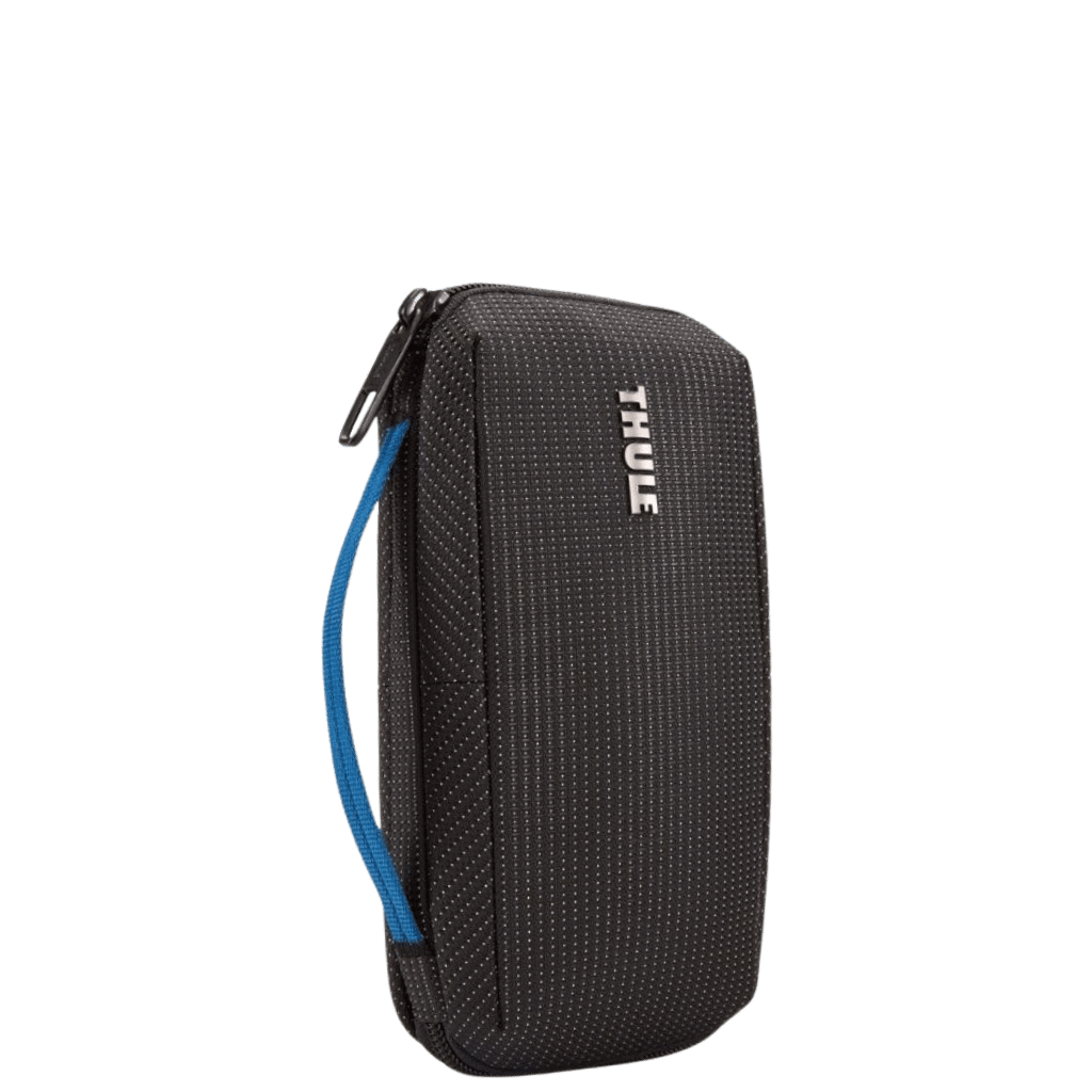 Thule Crossover 2 C2TO Travel Organiser Black Front3qrtr primary transparent