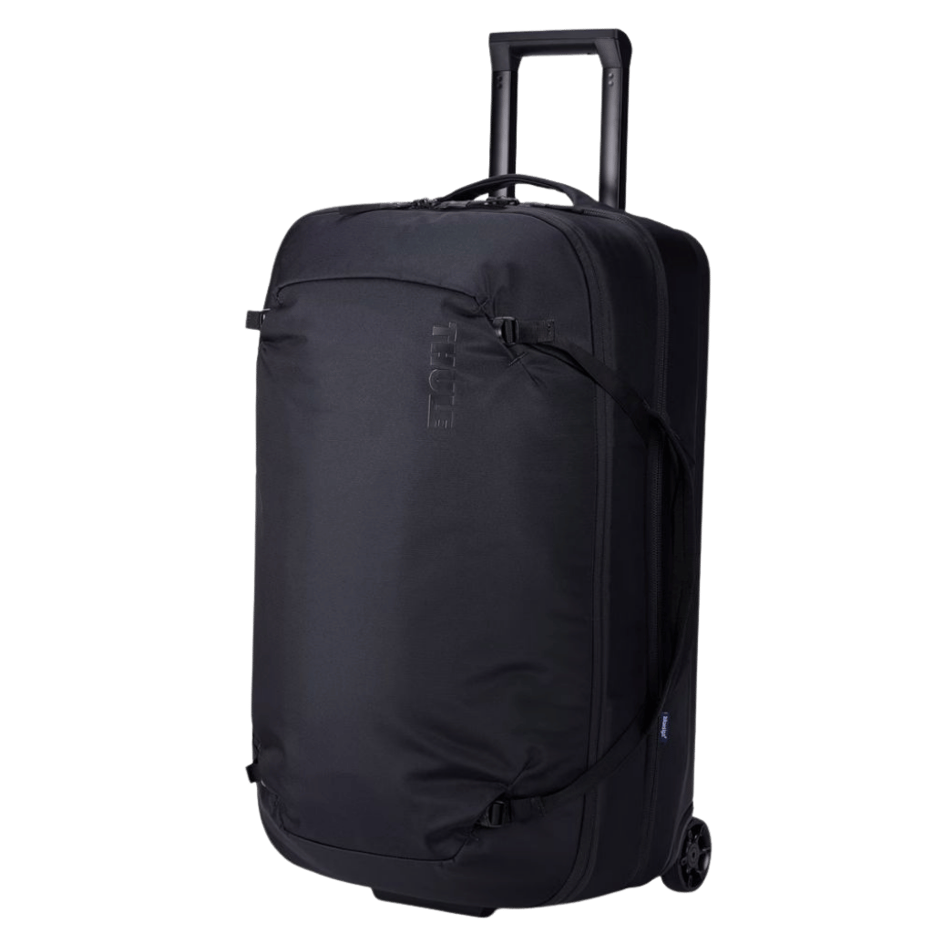 Thule Subterra 2 90L Rolling Duffle TRolley black front3qrtr primary