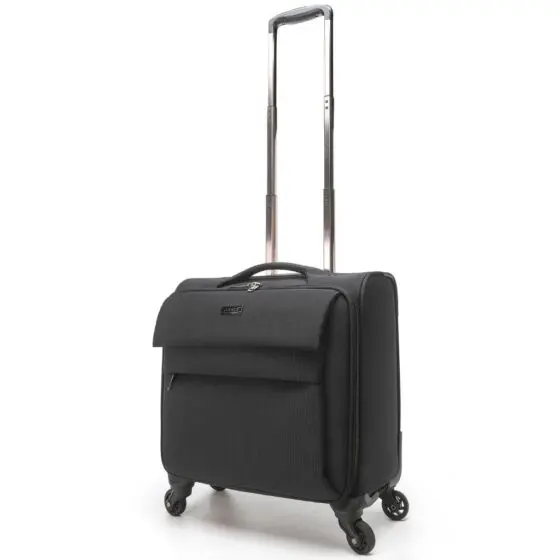 Tosca Biztech Pilot Case T3004 49 Black front3qrtr jpg