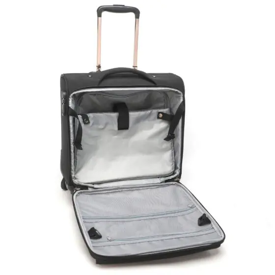 Tosca Biztech Pilot Case T3004 49 Black interior jpg