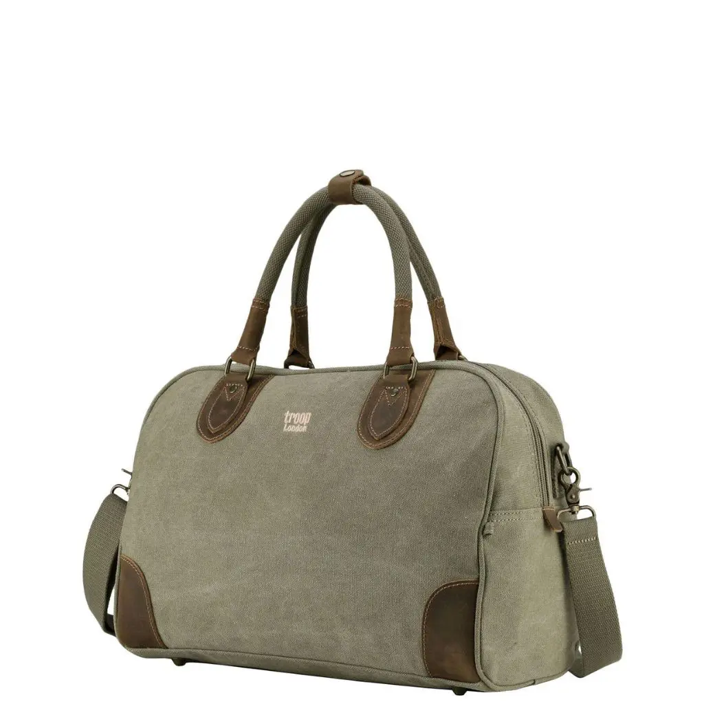 Troop Of London Travel Hold All Trp0262 Khaki Front3qrtr Primary
