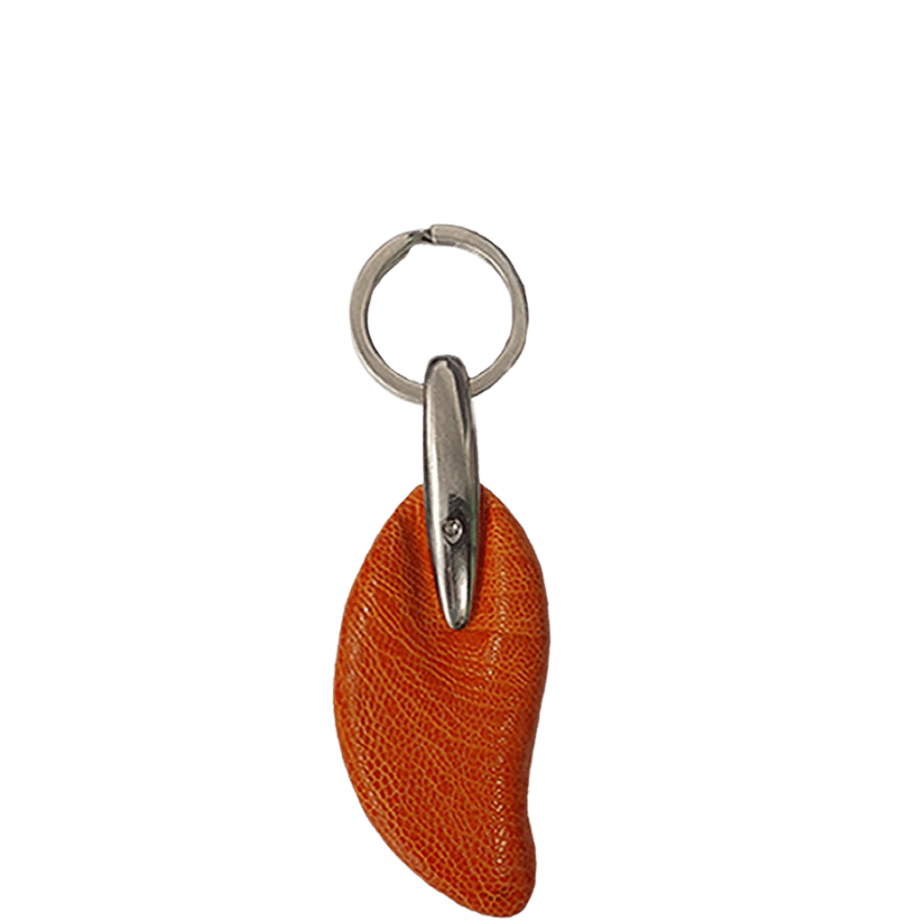 Via La Moda Ostrich keyring ostrich leg 6019OL red primary png