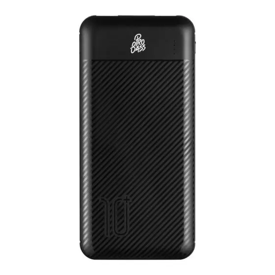 Volkano Pro Bass 9005 10000mah Powerbank Black Front