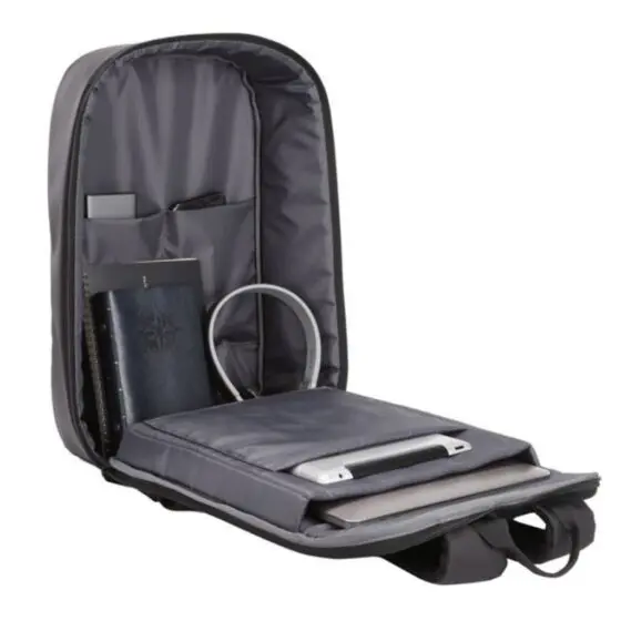 Volkano Kingson Fusion Laptop Backpack 9840 Black interior jpg
