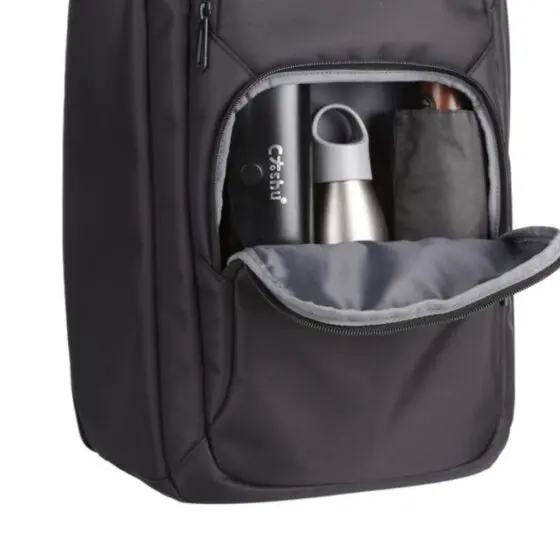 Volkano Kingson Fusion Laptop Backpack 9840 Black stash jpg
