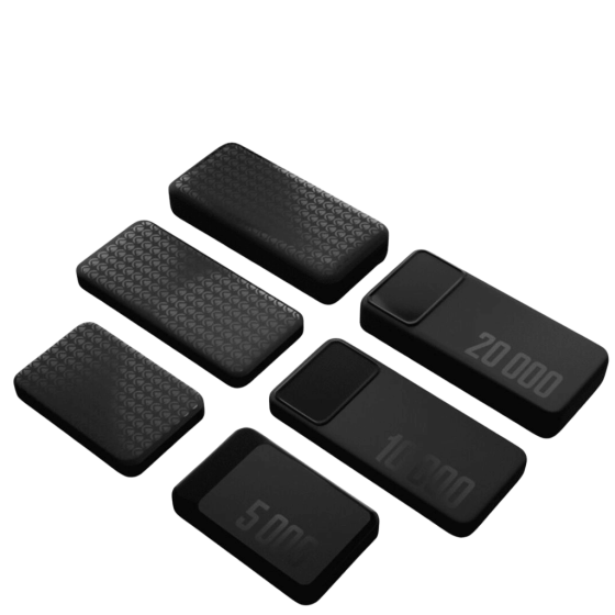 Volkano Punch powerbank Collection Black 9022 group primary