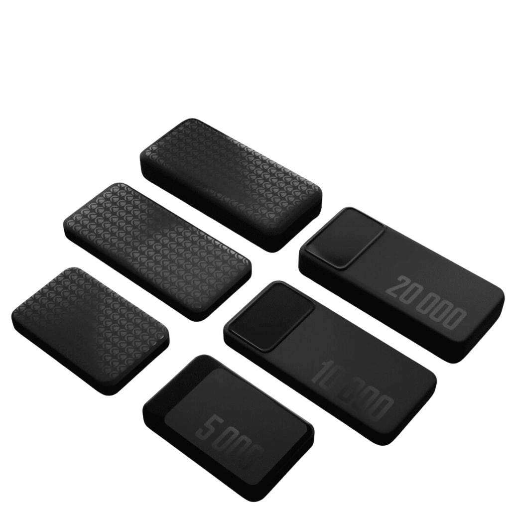 Volkano Punch powerbank Collection Black 9022 group primary