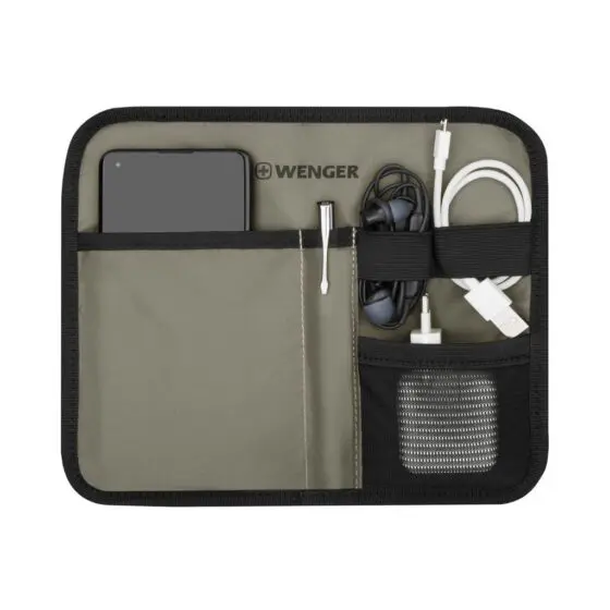 Wenger Icon Meteor Lamptop Backpack 653188 Black organiser sleeve jpg