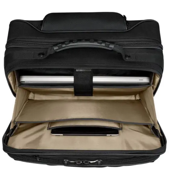 Wenger Legacy Rolling Business Case 653631 black interior jpg