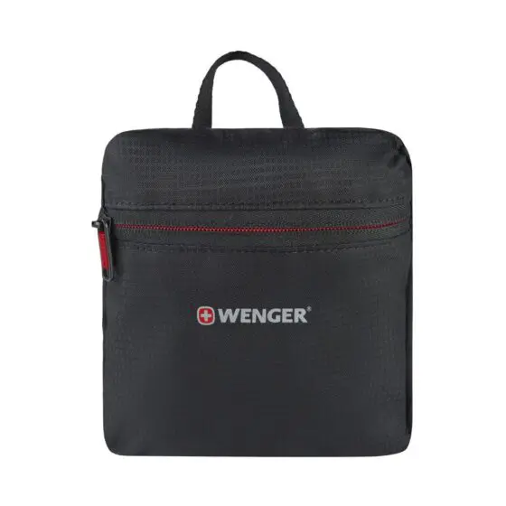 Wenger Packable Backpack 611882 black folded jpg