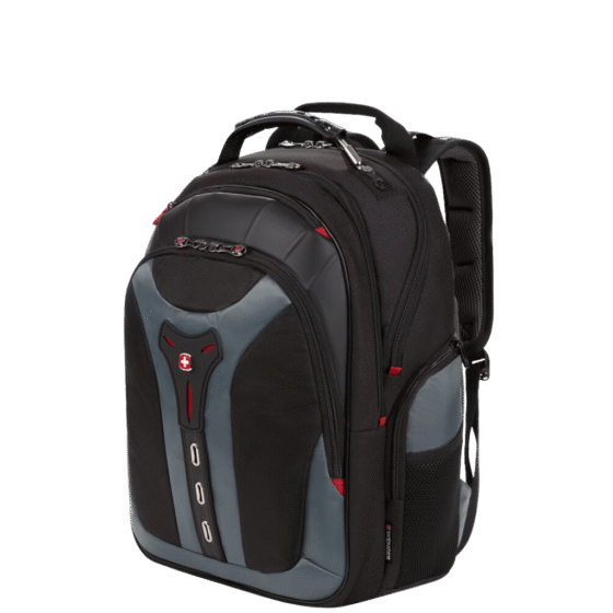 Wenger Pegasus 17 inch laptop backpack black 600639 front3qrtr png