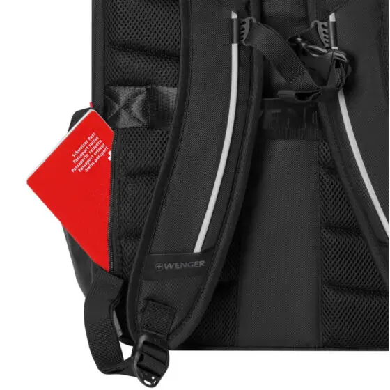 Wenger XE Extent 17 inch laptop backpack black 612741 stash pocket jpg