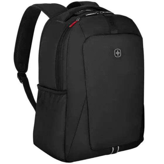 Wenger XE Pro 16 inch laptop backpack black 612739 front3qrtr jpg