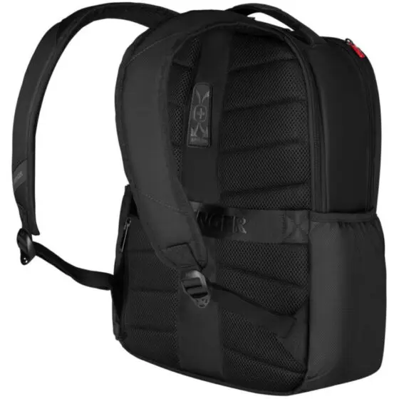 Wenger XE Pro 16 inch laptop backpack black 612739 rear3qrtr jpg
