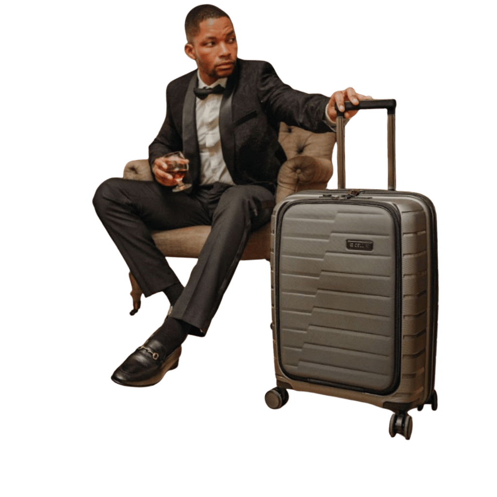 Cellini business luggage features