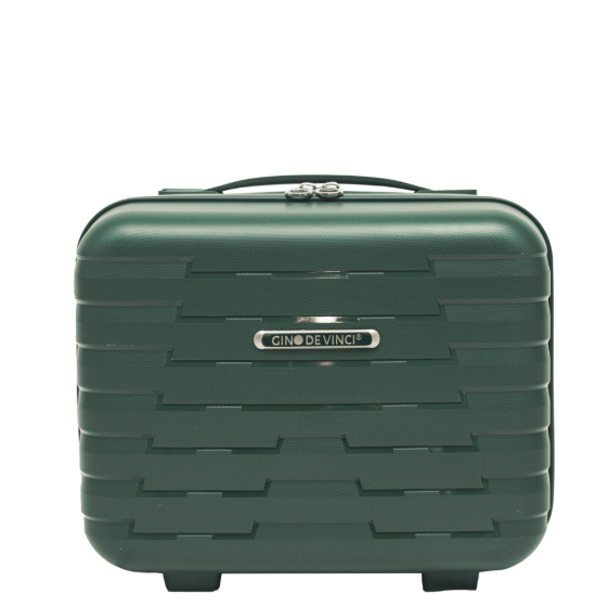 Gino De Vinci Sierra Vanity Beauty case green front