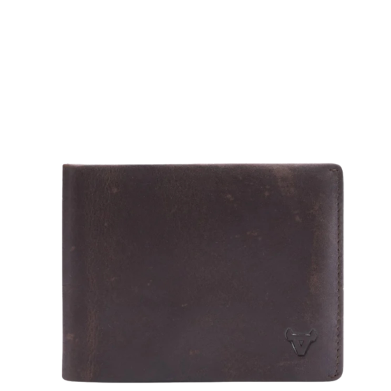 Brando Eastwood slim wallet 2001 brown front primary