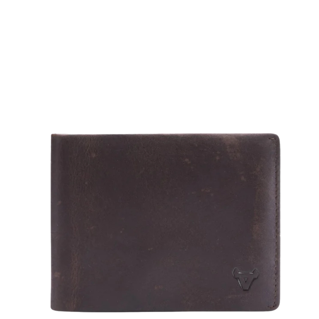 Brando Eastwood slim wallet 2001 brown front primary