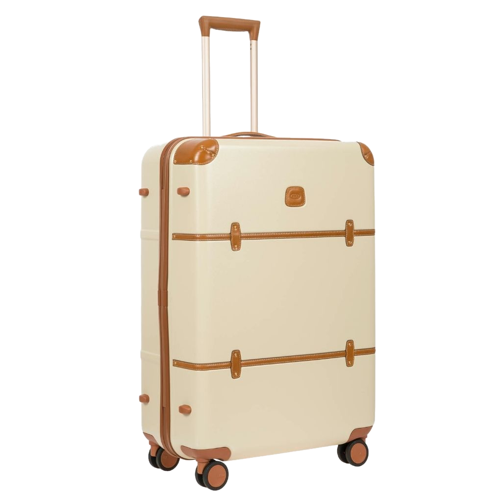 Brics Bellagio Spinner Luggage BGB28304 76cm cream front3qrtr primary