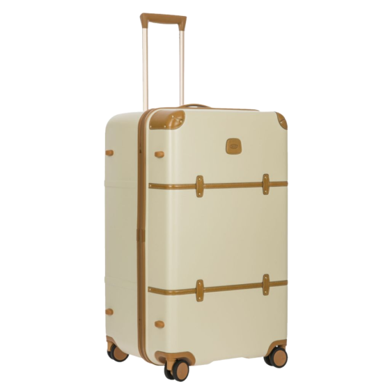 Brics Bellagio Trunk spinner Luggage 28316 cream 80cm front3qrtr primary