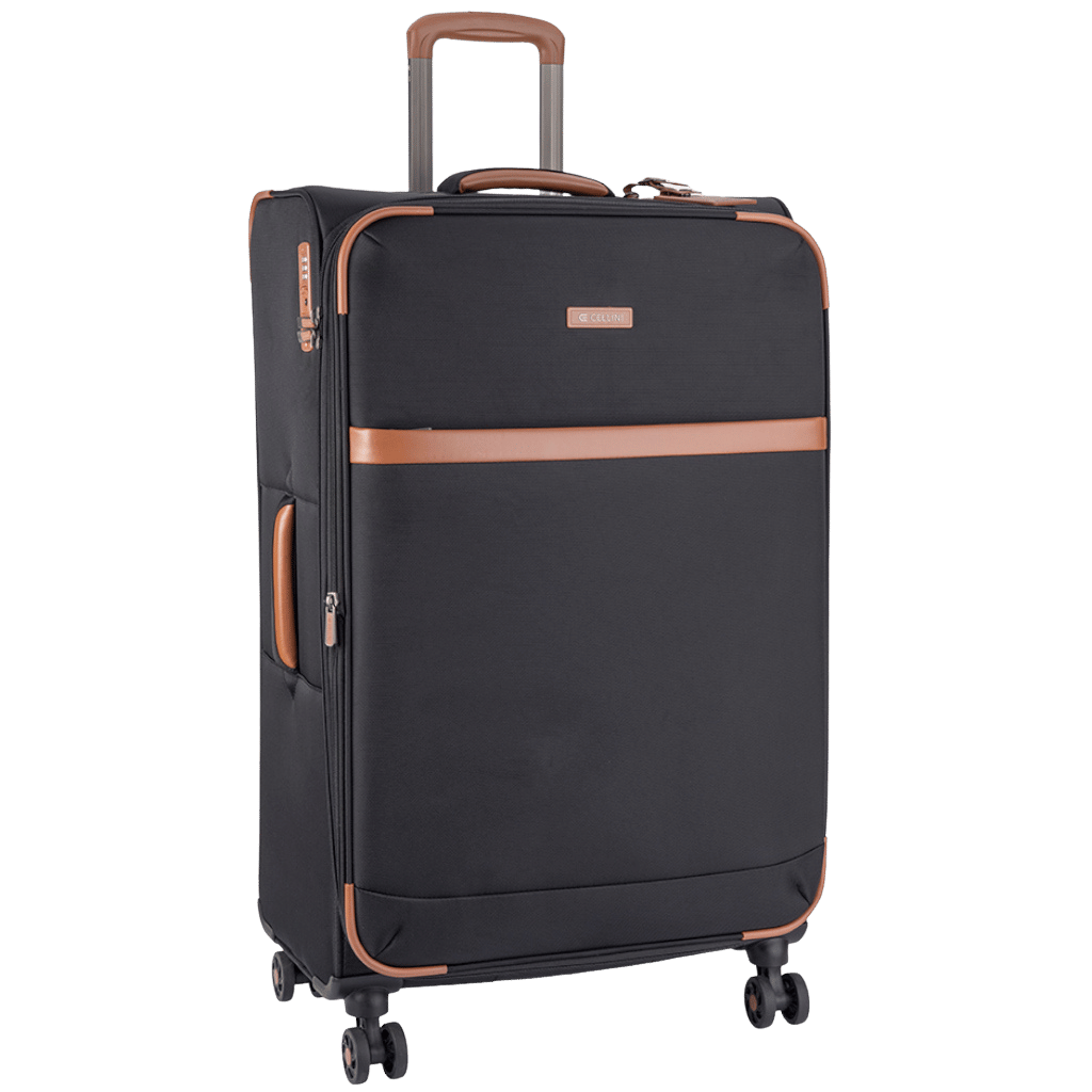 Cellini Monte Carlo 36674 Large check in black front3qrtr transp