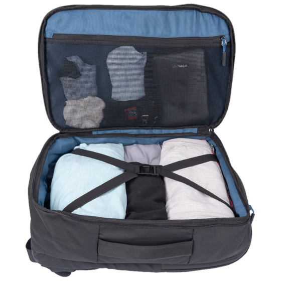 Cellini Sidekick 29048 Overnight Backpack black interior2
