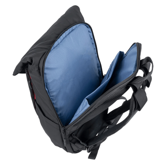 Cellini Sidekick 29340 rolltop backpack black laptop interior