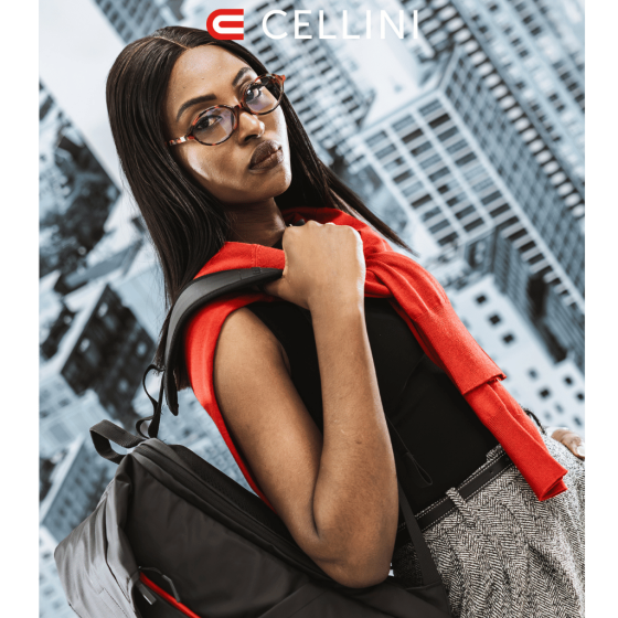 Cellini Sidekick 29340 rolltop backpack black lifestyle1