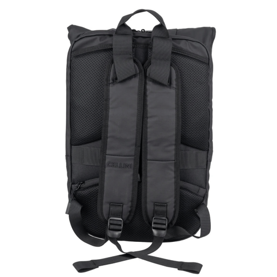 Cellini Sidekick 29340 rolltop backpack black rear