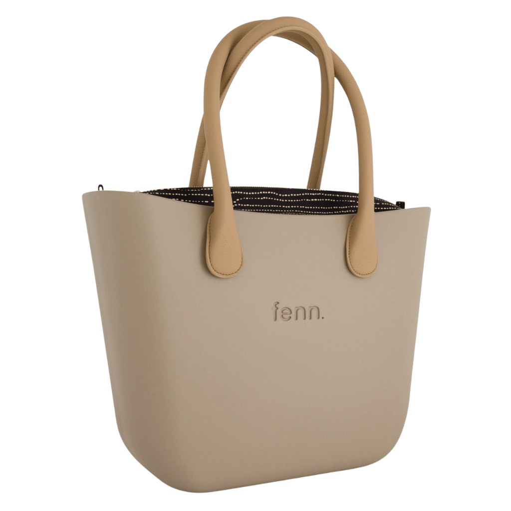 Fenn Original 1521 Stone light tan round handle black inner front3qrtr