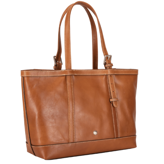 Jekyll and Hide 6298 Montanna Colt shopper leather tan front3qrtr