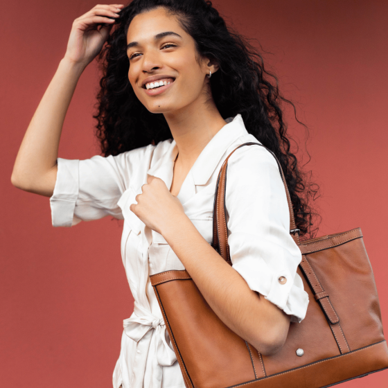 Jekyll and Hide 6298 Montanna Colt shopper leather tan lifestyle