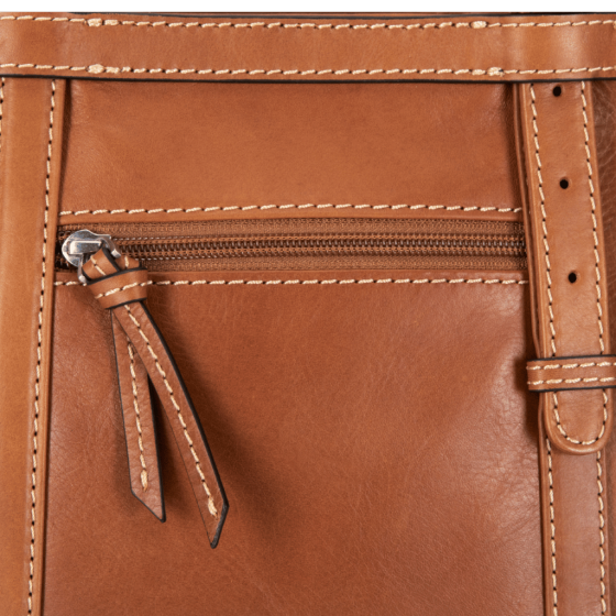 Jekyll and Hide 6298 Montanna Colt shopper leather tan zip