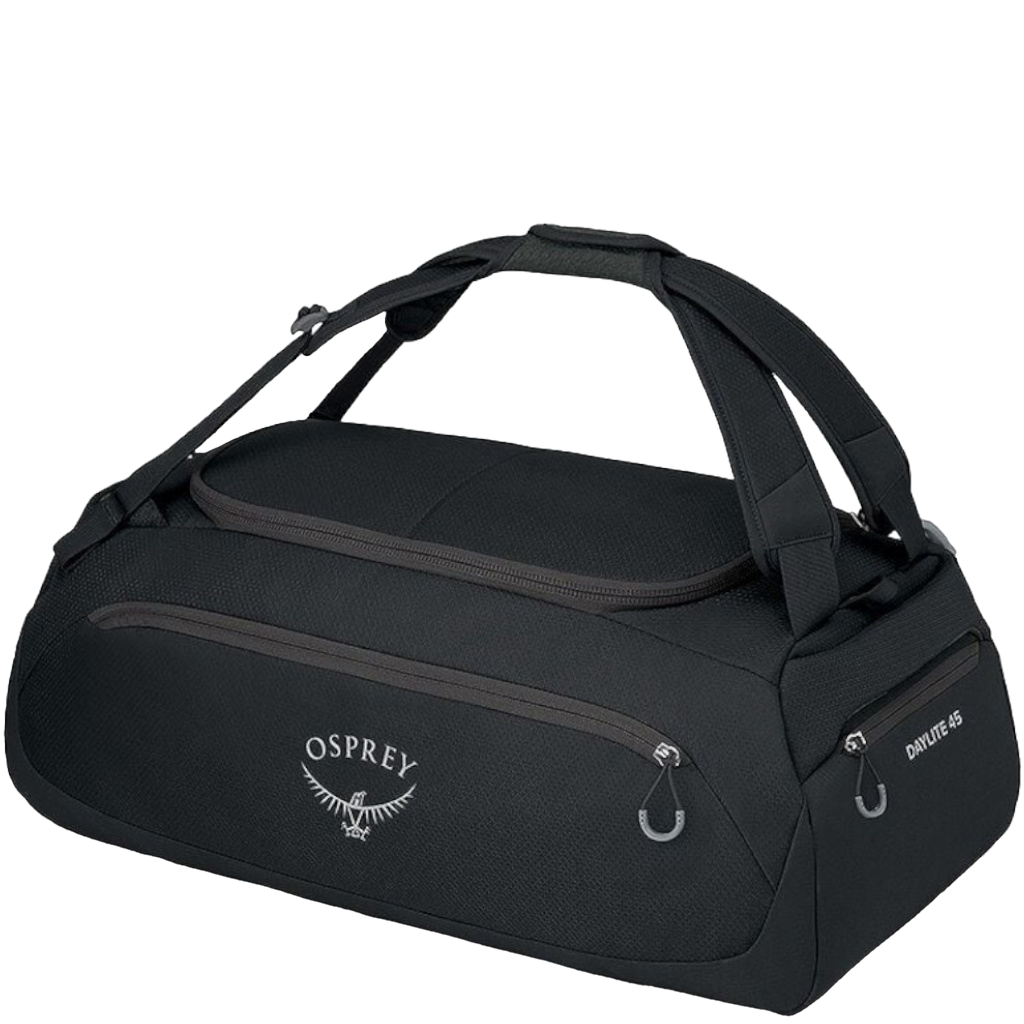 Osprey Daylite AI10006145 60L duffel black front3qrtr primary