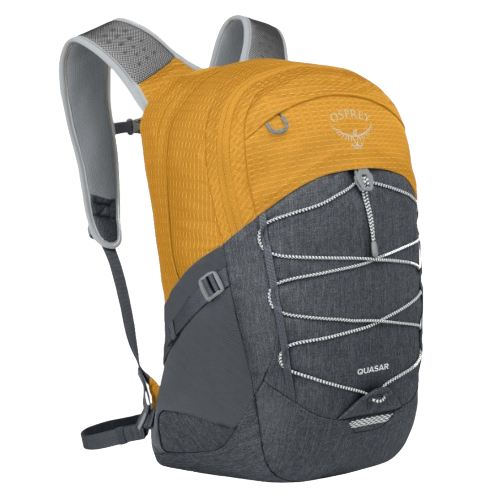 Osprey Quasar AI10004600 Backpack grey front 3qrtr primary