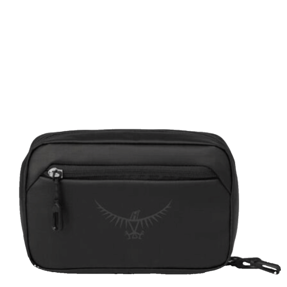 Osprey TRansporter powerhouse travel accessory black front primary