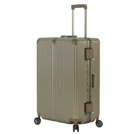 Paklite Metro PLMET6956 Check in 75cm Spinner champagne front3qrtr