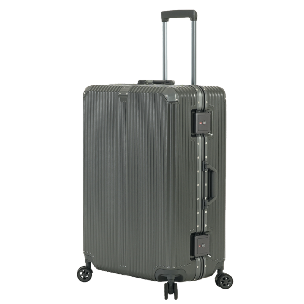 Paklite Metro PLMET6956 Check in 75cm Spinner charcoal front3qrtr
