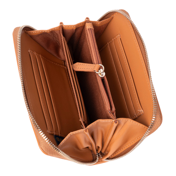 Polo New Icon POS43244 Medium Zip Around brown interior