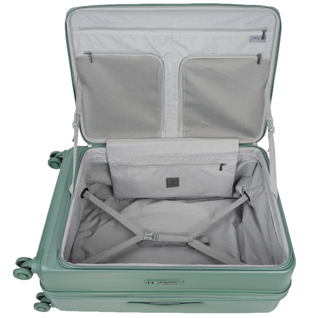 Polo Orion PO60764 Check in Spinner green interior