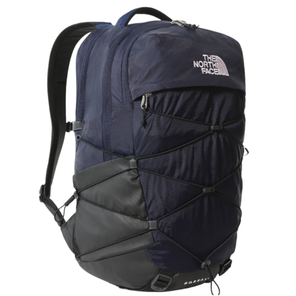 The North Face Borealis Backpack Navy Black front3qrtr primary