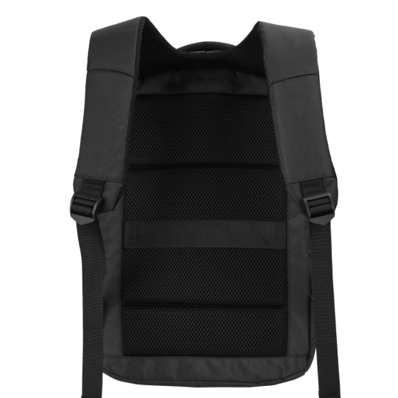 Volkano 7151 Midtown laptop Backpack black rear