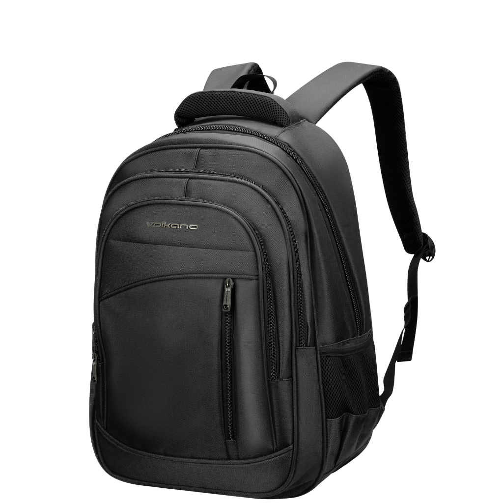 Volkano Spectre Backpack 9299 Black front3qrtr