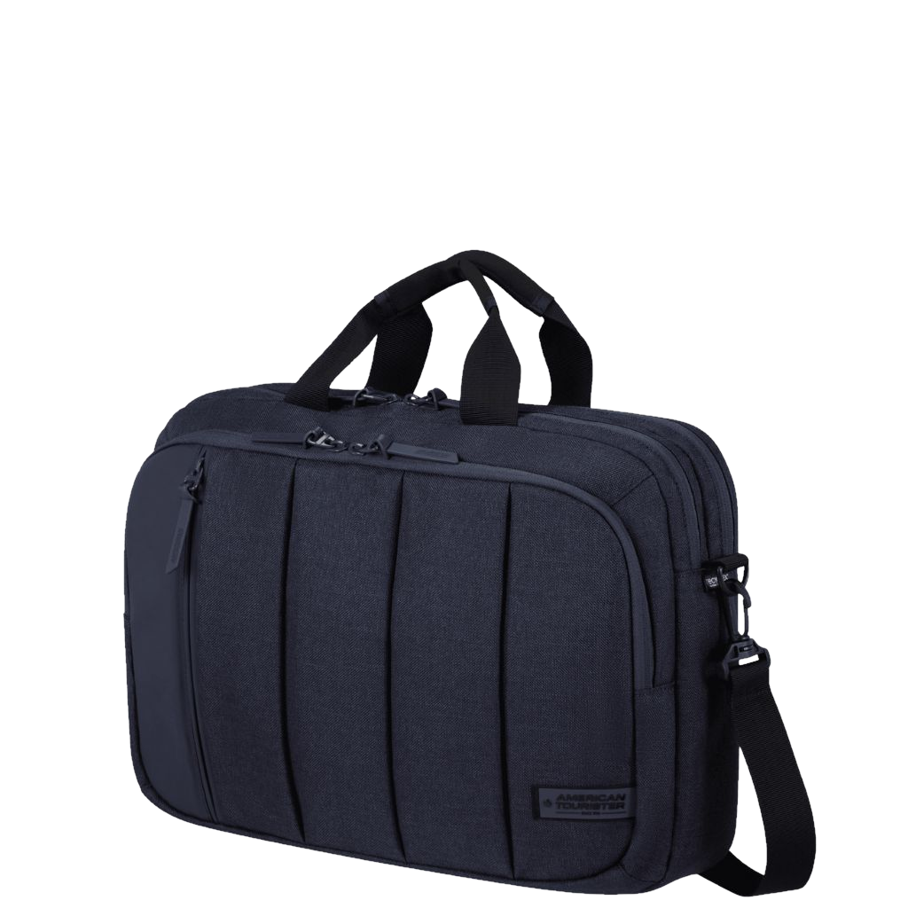 AT Street Hero ME2 15 inch laptop briefcase navy front3qrtr primary