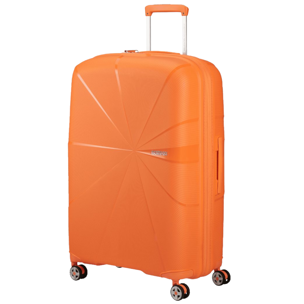 American Tourister MD5 Starvibe Spinner Papaya Smoothie Orange 77 front3qrtr primary