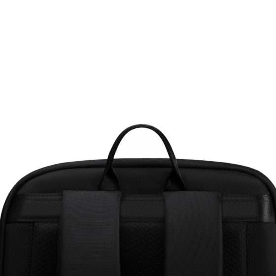 BG Berlin Nexus Lifestyle Metro Laptop Backpack 5186 Black top grab