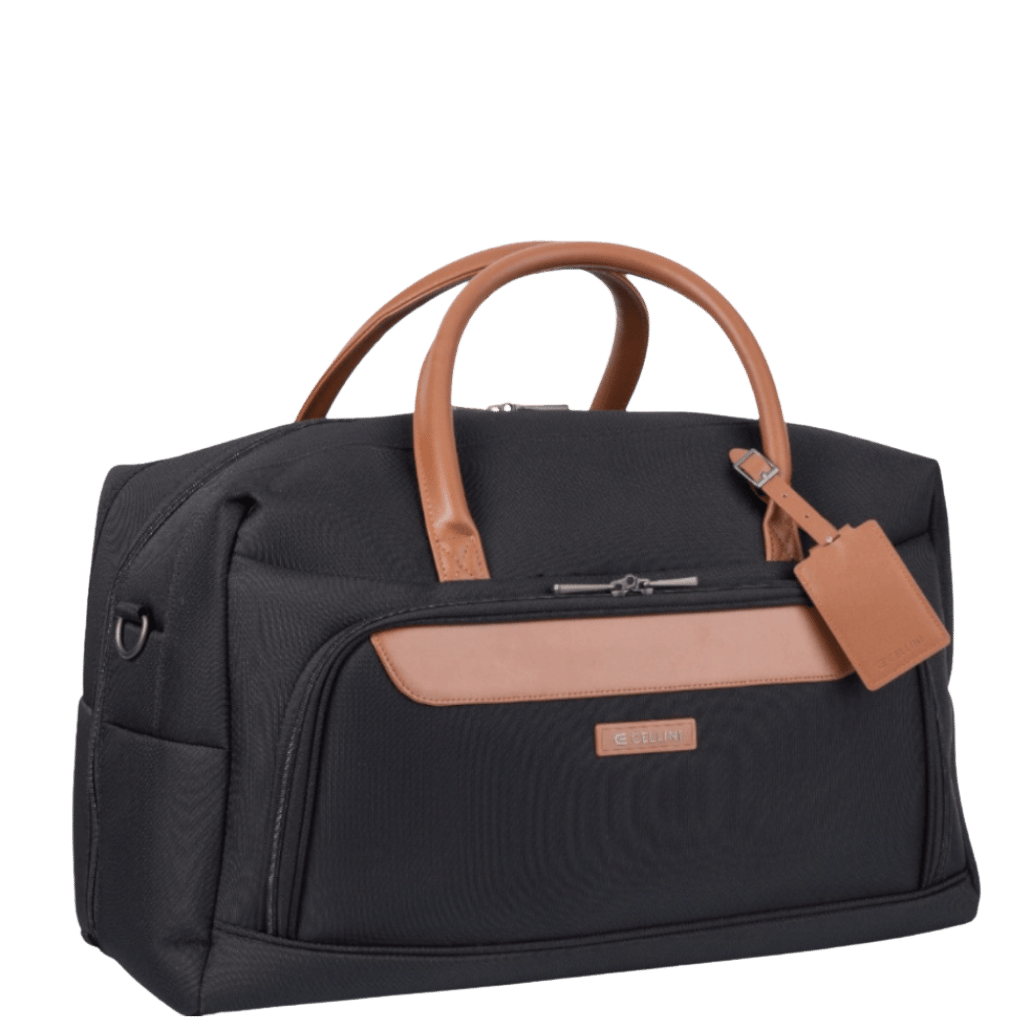 Cellini Monte Carlo 36654 carry on duffle black front3qrtr primary transp
