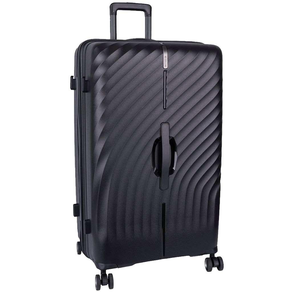 Cellini Xpedition Trunk 254 Spinner Black 78 front3qrtr primary