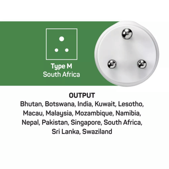 Design Go World Sa plug adaptor 565 output