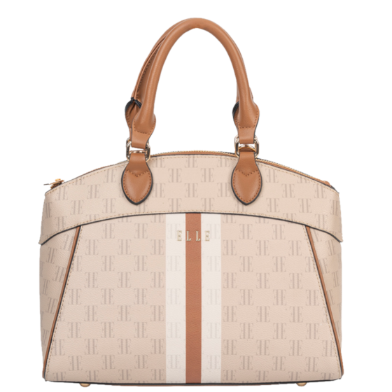 ELLE Monogram EL10120 Dome Handbag multi front